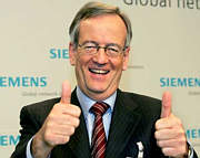 Siemens-Chef Pierer: 