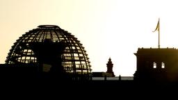 Reichstag im Sonnenuntergang 