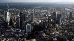 Skyline von Frankfurt. (Bild: ddp/Martin Oeser/200904MAZ116)